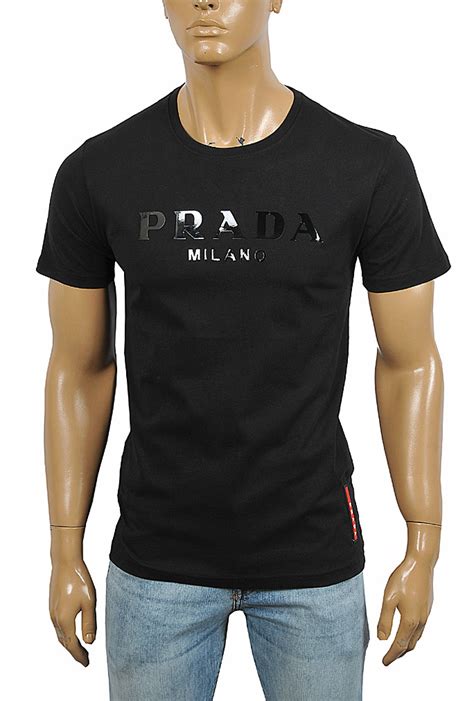 camiseta masculina prada|Prada.